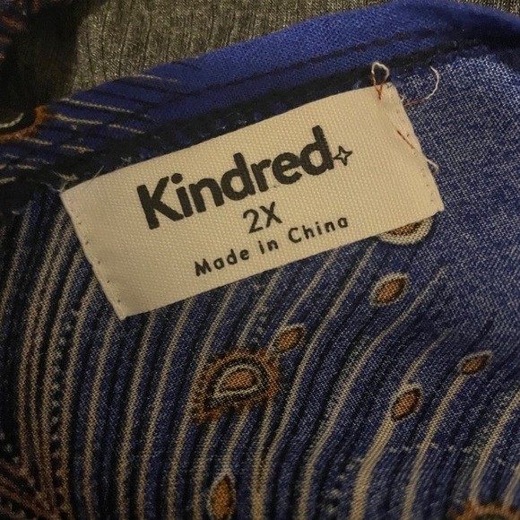 Kindred dress size 2x worn only 1 time. - Picture 5 of 5